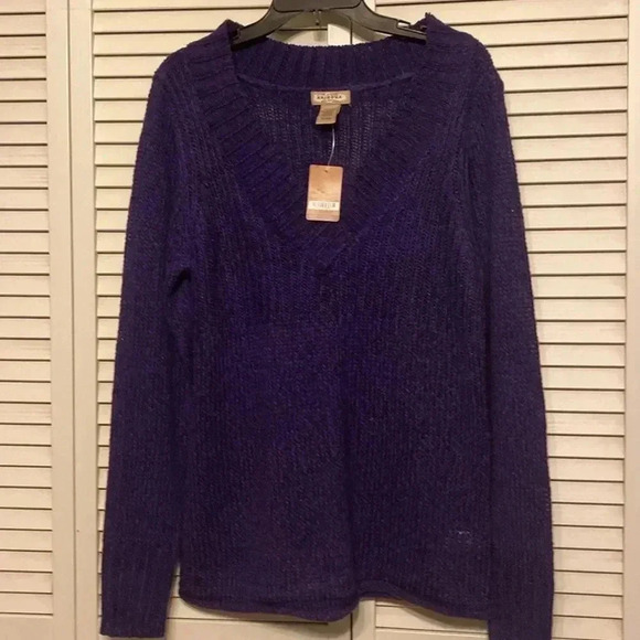 Arizona Grape Purple Sweater  size 1XJr Plus NWT - Picture 7 of 7